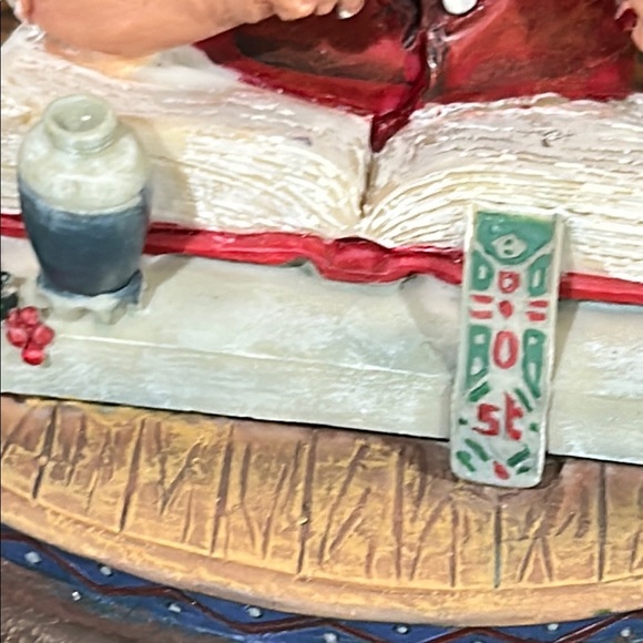 Norman Rockwell Santa stocking holder - Picture 8 of 10